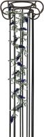 Udsmykning & Dekorationer, Europalms Flowering Garland, artificial, violet, 180cm