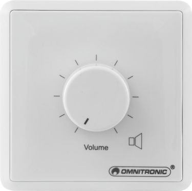 Omnitronic PA Volume Controller, 5 W mono wh
