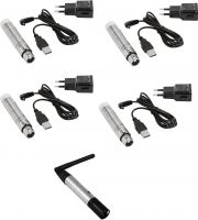 Eurolite Set QuickDMX 1x Transmitter + 4x AKKU Receiver