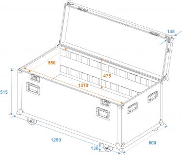 Roadinger Universal Tour Case 120cm with wheels