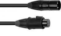 Eurolite DMX Cable EC-1 IP65 3-pin 20m bk