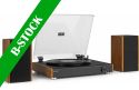 RP335 Vintage Record Player with speakers Wood "B-STOCK" RP335 Vintage Record Player with speakers Wood "B-STOCK"