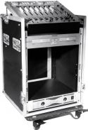 Roadinger, Roadinger Special Combo Case Pro, 12U with wheels
