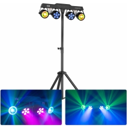 CLS Party Bar Neso9 with 2x LED Par and 2x Jelly Moon TILBUD NU