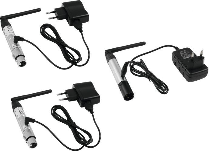 Eurolite Set QuickDMX 1x Transmitter + 2x Receiver