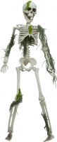 UV Lys, Halloween Dekoration, Skelet med Mos, 40cm