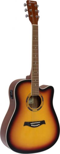 Dimavery DR-520 Western Guitar Dreadnought, sunburst