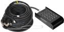 Multicable & Stage Box, Omnitronic Multicore Stagebox 12/4 30m