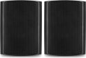 Inde/Udendørs Højttalersæt, kompakt design med vægbeslag / 8 Ohm / 4" 100W / IPX5 / BGO40, Sort Inde/Udendørs Højttalersæt, kompakt design med vægbeslag / 8 Ohm / 4" 100W / IPX5 / BGO40, Sort