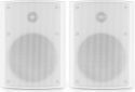 Inde/Udendørs Højttalersæt, kompakt design med vægbeslag / 8 Ohm / 5" 120W / IPX5 / BGO50, Hvid Inde/Udendørs Højttalersæt, kompakt design med vægbeslag / 8 Ohm / 5" 120W / IPX5 / BGO50, Hvid