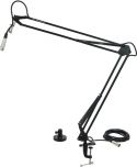 Mikrofonstativer, Omnitronic Table Microphone Arm TMA-2 bk