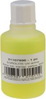 UV Lys, Eurolite UV-active Stamp Ink, transparent yellow, 50ml