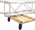 Tilbehør, Alutruss Truss Transport Board Combo incl. 3 Wheels