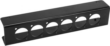 Eurolite BP-3 plate XLR 6x D-Type for MR-2