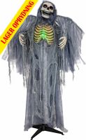 UV Lys, Halloween Dekoration, Animeret Figur Med Lys- og Lydeffekter, Den Mørke Engel, 160cm