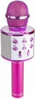 Karaoke Mikrofon til børn med indbygget højttaler, MP3 og Bluetooth - Pink