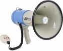 Professionel Megafon 60W med Sirene, anti-feedback, optage/afspille funktion mm.