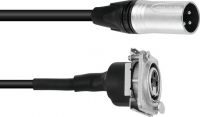 PSSO Patch Cable XLR(M)/XLR(F) S 1m bk