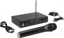 Wireless Microphones Set, Omnitronic VHF-101 Wireless Mic System 205.75MHz