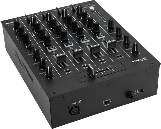 Omnitronic PM-404F 4-channel DJ Mixer with Filter and Bluetooth