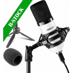 CM300W Studio Microphone USB White "B-STOCK" TILBUD NU