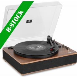 RP162 Record Player HQ BT Dark Wood "B STOCK" TILBUD NU