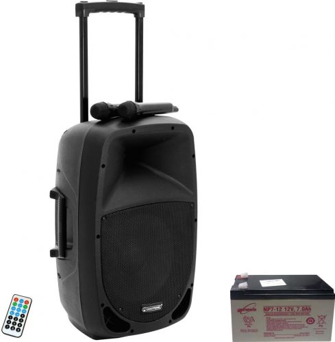 Omnitronic Set MES-15BT2 + Battery