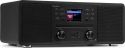 DAB Radio / Internet Radio, Avola Musikanlæg 'alt-i-et' med CD/BT/DAB+/FM og Wi-Fi Internet radio, Sort