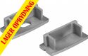 Brands, Eurolite End Caps for U-profile 20mm silver