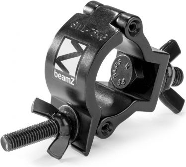 BeamZ professional BC35B-75 Compact Half Coupler Slimline 75kg Black