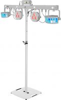 Eurolite Set LED KLS Laser Bar FX Light Set white + BPS-2 Loudspeaker Stand white
