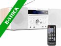 Prato All-in-One Music System CD/DAB+ White "B STOCK" Prato All-in-One Music System CD/DAB+ White "B STOCK"