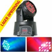 BeamZ MHL108MK3 Mini Moving Head 18x 3W (3-1 RGB)