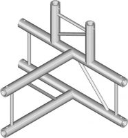 Alutruss BILOCK E-GL22 T42-V 4-way Corner 90°