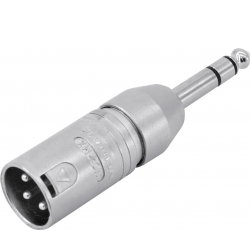 NEUTRIK Adapter XLR(M)/6.35 Jack stereo NA3MP TILBUD NU