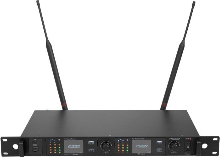 PSSO PXS TWO 2-channel True Diversity Receiver 470-510 MHz