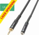 Jack 3.5mm, CX90-1 Kabel 3,5mm Stereo Hann - 3,5mm Stereo Hunn 1,5m
