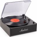Reno Record Player Retro Black