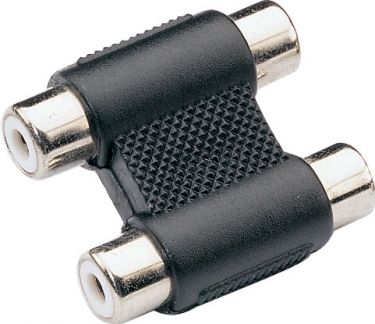 2x RCA Female - 2x RCA Fem