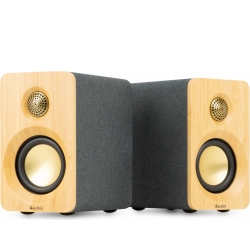 KS16 Active Multimedia Speaker Set 100W BT Bamboo TILBUD NU