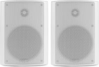 Inde/Udendørs Højttalersæt, kompakt design med vægbeslag / 8 Ohm / 6.5" 150W / IPX5 / BGO65, Hvid
