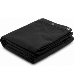 MOLTON160 Deco Molton 300 x 300cm Black TILBUD NU