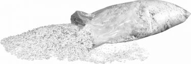 Eurolite Confetti, white, uv active, 7mm 10kg