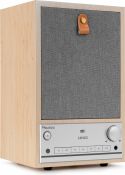Canzo WIFI Internet Radio med DAB+/FM i stilfuldt design og med god lyd, Lys træ