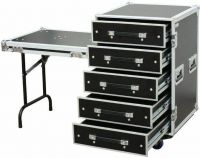 PD-FA6 5 Skuffe 3U Ingeniørkasse + Bord