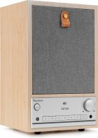 Canzo WIFI Internet Radio med DAB+/FM i stilfuldt design og med god lyd, Lys træ