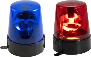 Eurolite LED - Rød & Blå Rotorblink Sæt