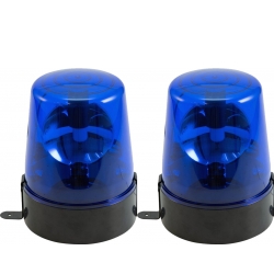Eurolite LED - Blå Rotorblink - sæt TILBUD NU
