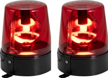 Eurolite LED - Rød Rotorblink - sæt