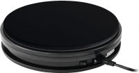 Europalms Rotary Plate 25cm up to 25kg black